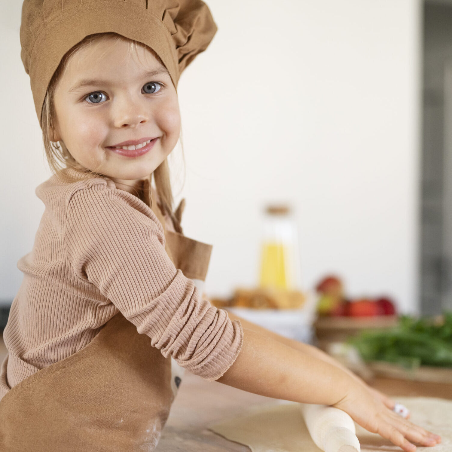 kind leert gezond koken